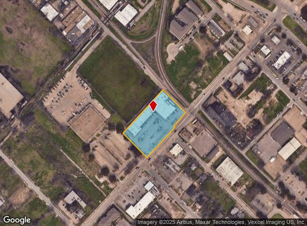 3101 Al Lipscomb Way, Dallas, TX Parcel Map