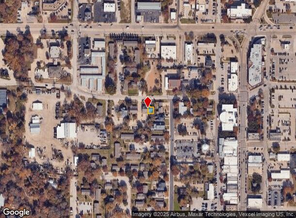 313 W Wall St, Grapevine, TX Parcel Map