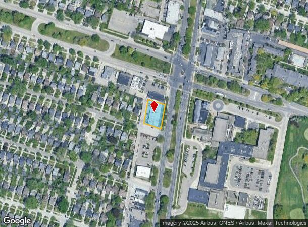 20641 Mack Ave, Grosse Pointe Woods, MI Parcel Map