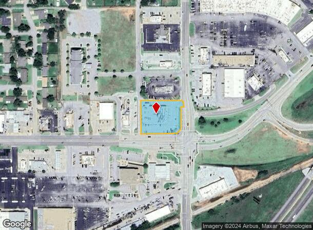  1019 E Main St, Weatherford, OK Parcel Map