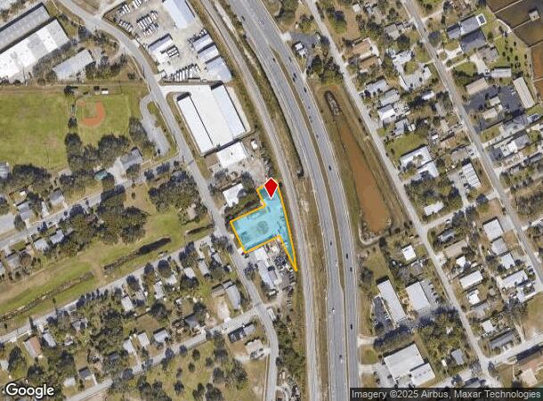  1909 Unknown Ave, Melbourne, FL Parcel Map