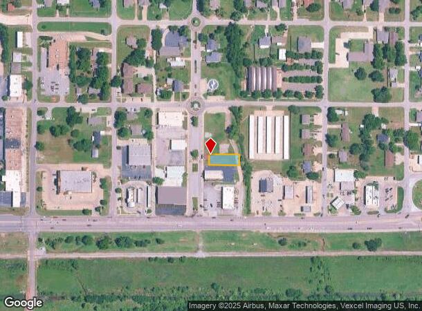 2424 Main St, Choctaw, OK Parcel Map