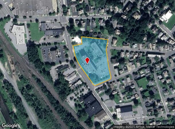  150 Ashland St, North Adams, MA Parcel Map