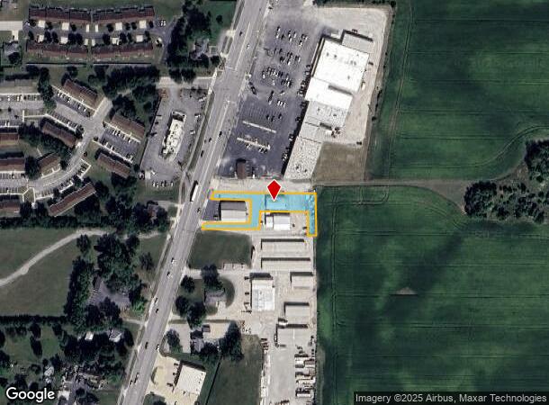 827 N Main St, Bluffton, IN Parcel Map