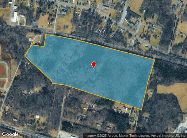 Mimosa St, Cleveland, NC Parcel Map