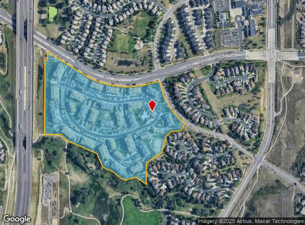  23680 E Easter Dr, Aurora, CO Parcel Map