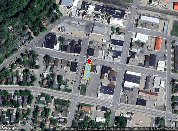  121 W James St, Paynesville, MN Parcel Map