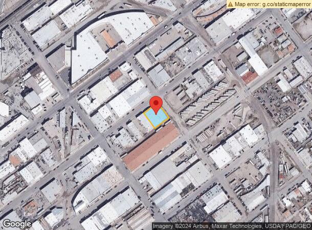  1730 Myrtle Ave, El Paso, TX Parcel Map