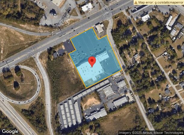  3128 Deans Bridge Rd, Augusta, GA Parcel Map