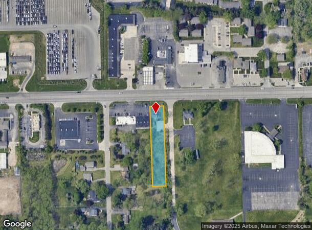  1377 W Bristol Rd, Flint, MI Parcel Map