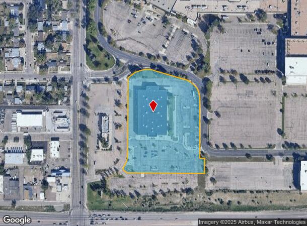  555 N Chelton Rd, Colorado Springs, CO Parcel Map