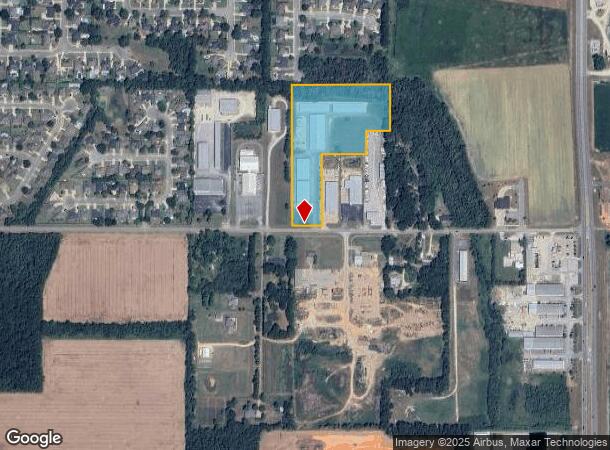  9655 Milton Jones Rd, Daphne, AL Parcel Map