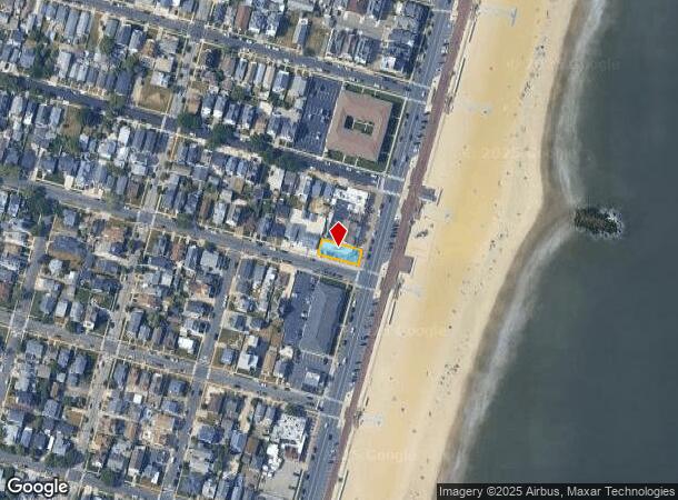  1607 Ocean Ave, Belmar, NJ Parcel Map