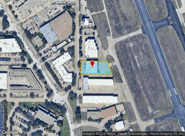 15800 Dooley Rd, Addison, TX Parcel Map