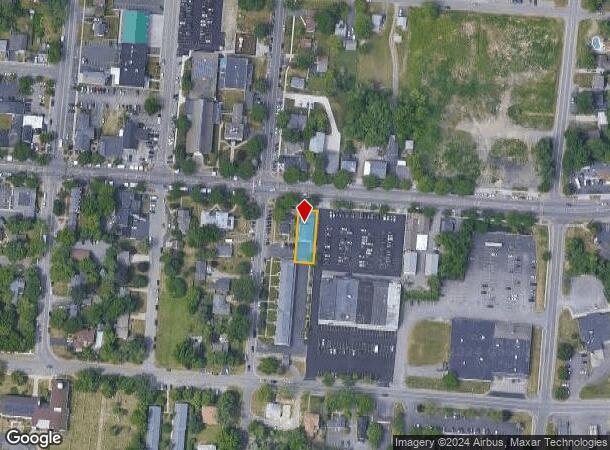  705 Center St, Lewiston, NY Parcel Map