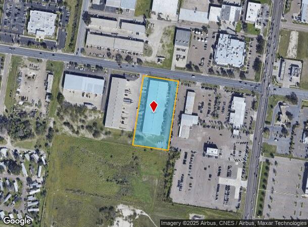  1328 E Hackberry Ave, Mcallen, TX Parcel Map
