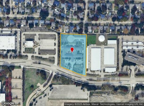  2625 W Plano Pkwy, Plano, TX Parcel Map