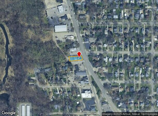  2838 Portage St, Kalamazoo, MI Parcel Map