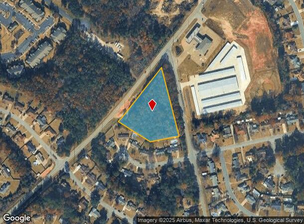  5688 Warm Springs Rd, Columbus, GA Parcel Map