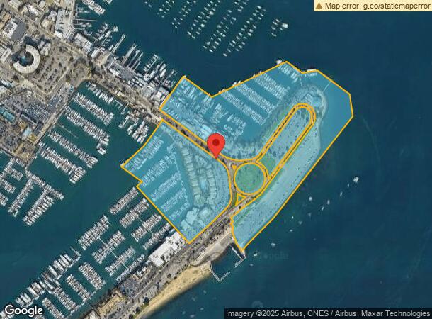  2303 Shelter Island Dr, San Diego, CA Parcel Map