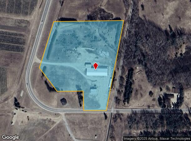  21224 Sylvan Rd, Reed City, MI Parcel Map