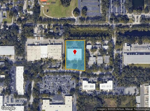 1402 Tech Blvd, Tampa, FL Parcel Map