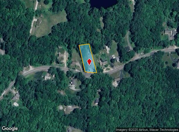 131 Muggett Hill Rd, Charlton, MA Parcel Map