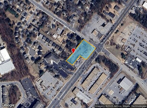 9822 Washington Blvd N, Laurel, MD Parcel Map
