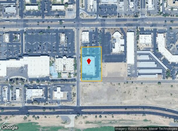  16809 N 9Th St, Phoenix, AZ Parcel Map