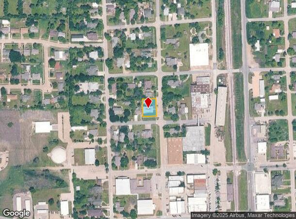 201 N Church St, Ferris, TX Parcel Map