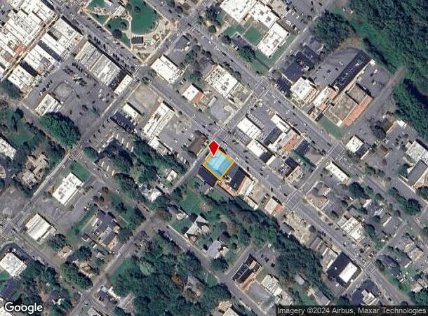  300 S Sterling St, Morganton, NC Parcel Map