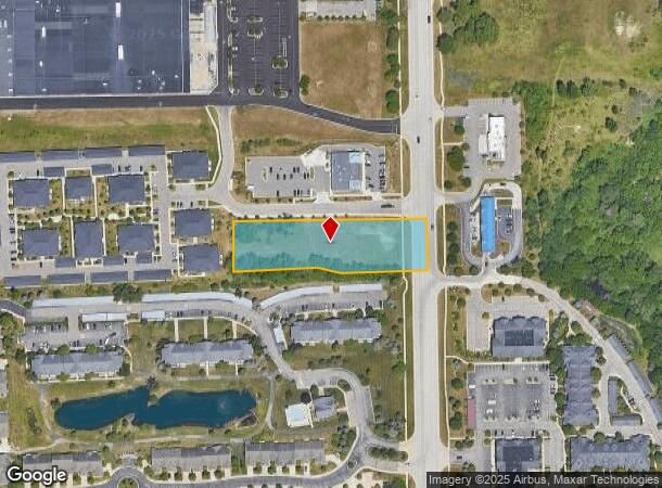 5505 Arbor Chase Dr, Ann Arbor, MI Parcel Map