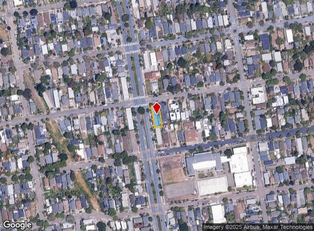 2651 Sacramento St, Berkeley, CA Parcel Map