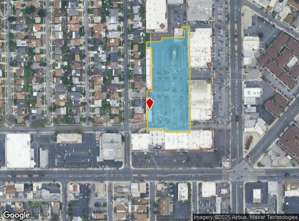 11729 The Plz, Norwalk, CA Parcel Map