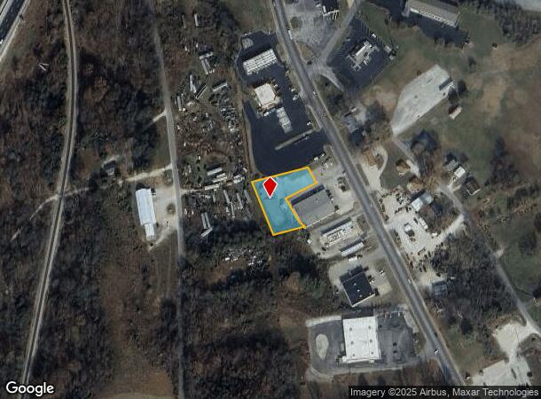  1217 Main St, Munfordville, KY Parcel Map