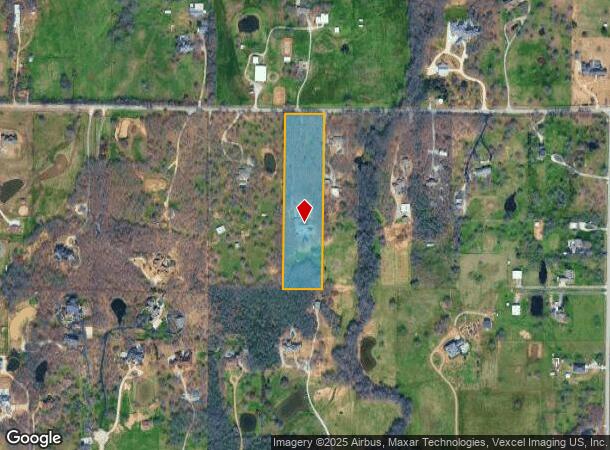 1004 Harpole Rd E, Argyle, TX Parcel Map