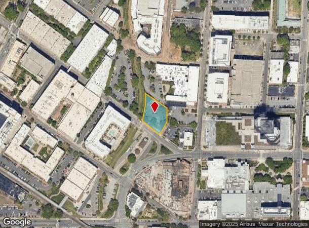  518 W Morgan St, Durham, NC Parcel Map