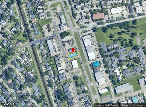 1625 Hickory Ave, New Orleans, LA Parcel Map