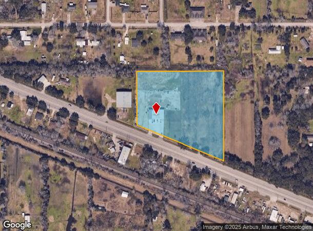 17226 E Highway 6, Alvin, TX Parcel Map