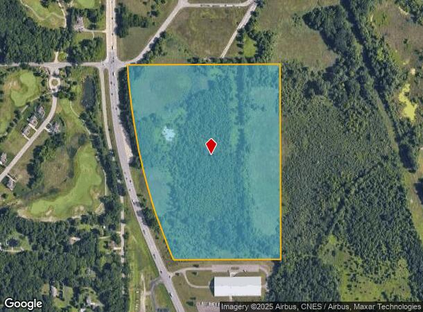 Ne Section 25, Jackson, MI Parcel Map