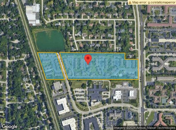  4343 W Deer Run Dr, Milwaukee, WI Parcel Map