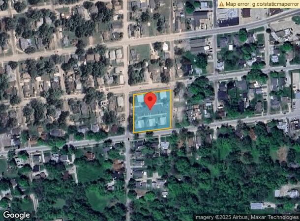  1410 Monroe Ave, Charleston, IL Parcel Map