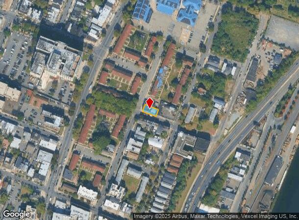  58 Mayor Gibson St, Newark, NJ Parcel Map