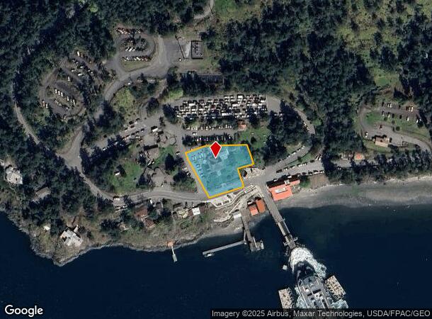  18 Orcas Hill Rd, Orcas, WA Parcel Map