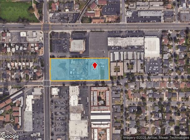  1245 E Wilshire Ave, Fullerton, CA Parcel Map