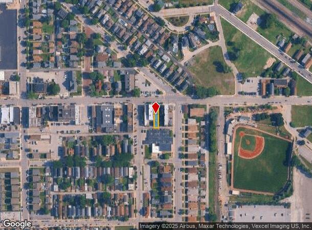  1606 119Th St, Whiting, IN Parcel Map