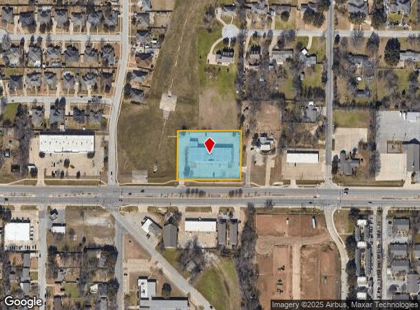  7017 Baker Blvd, Richland Hills, TX Parcel Map