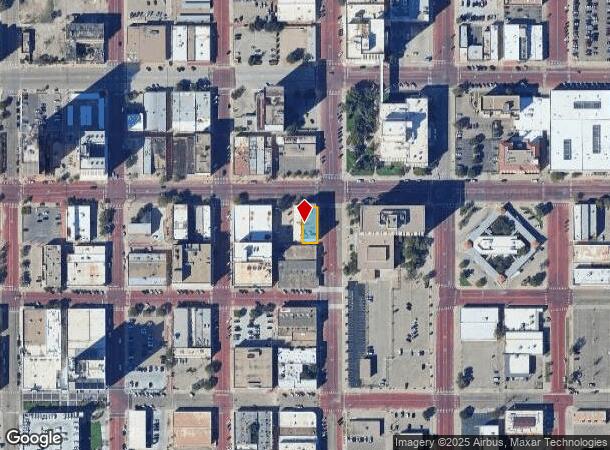  1210 Texas Ave, Lubbock, TX Parcel Map