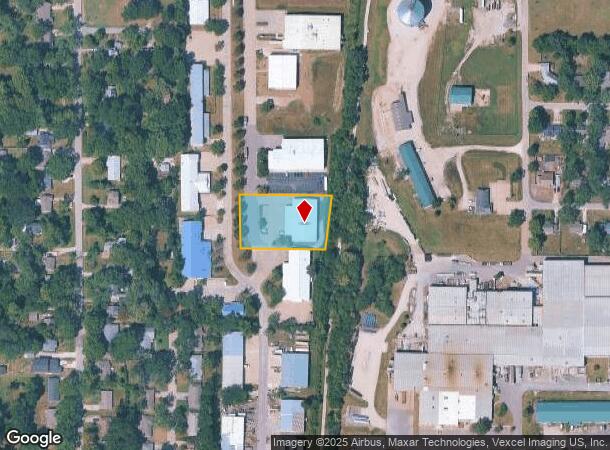  2116 Delaware St, Lawrence, KS Parcel Map