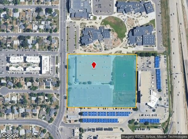 7350 Broadway St, Denver, CO Parcel Map